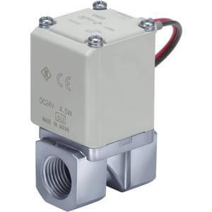 25A-VX2*4, Single Unit, Direct Operated 2 Port Solenoid Valve for Vacuum