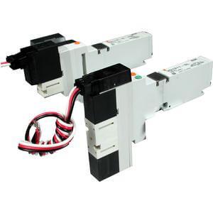 10/21-VQ1*1*, Base Mounted Plug Lead Unit Valves, Clean Series