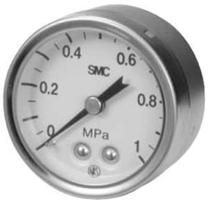 G43-10-01-X300, Pressure Gauge, Stud, Bourdon Tube, Internal Parts: Stainless Steel