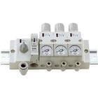 SMC ARM10/11 Compact Manifold Regulator, Up to 400 L/min