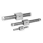 SMC Rodless Cylinder - Magnetically Coupled - Clean Room