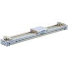 SMC Rodless Cylinder - Mechanically Jointed - Cam Follower Guide
