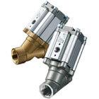 SMC Air Operated Angle Seat Valve