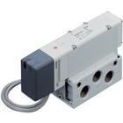 SMC Base Mount Plug Lead, Individual Wiring Type