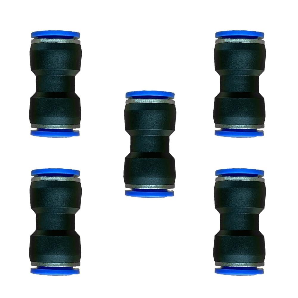zjxed 14mm OD x 14mm OD Pneumatic quick Connector Push to Connect fittings Straight pneumatic