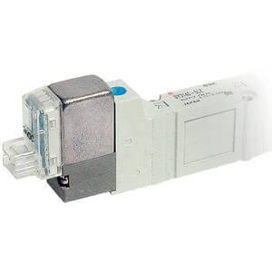 SURPLUS: SY5140-5MOU, VALVE, SGL SOL, BASE MT (DC)