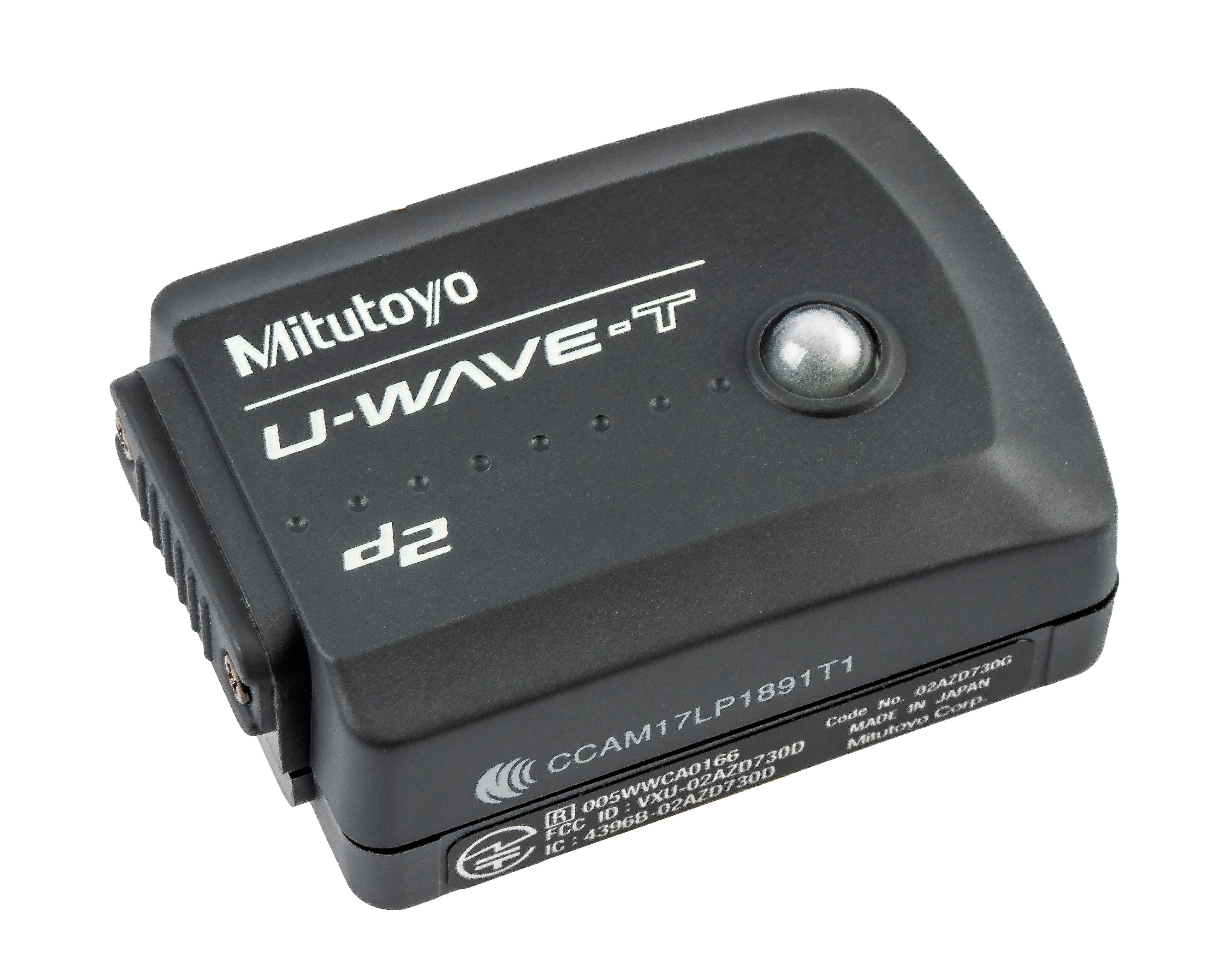 Mitutoyo, 02AZD730G-G, U-Wave transmitter w/ connecting cable (G) for idn and idb indicators