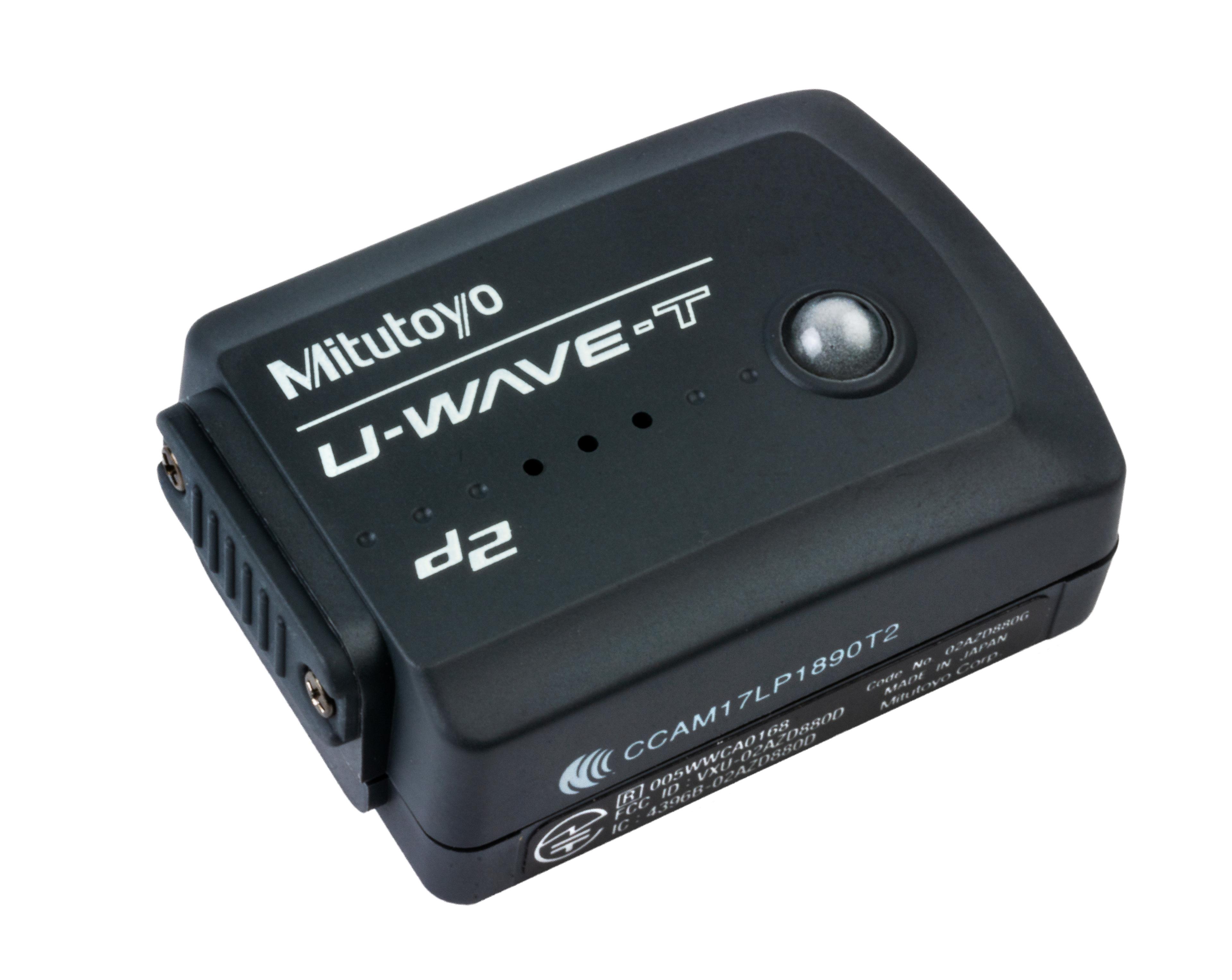 Mitutoyo, 02AZD880G, U-WAVE-T/Buzzer, LEDs, Lithium battery, .05lbs