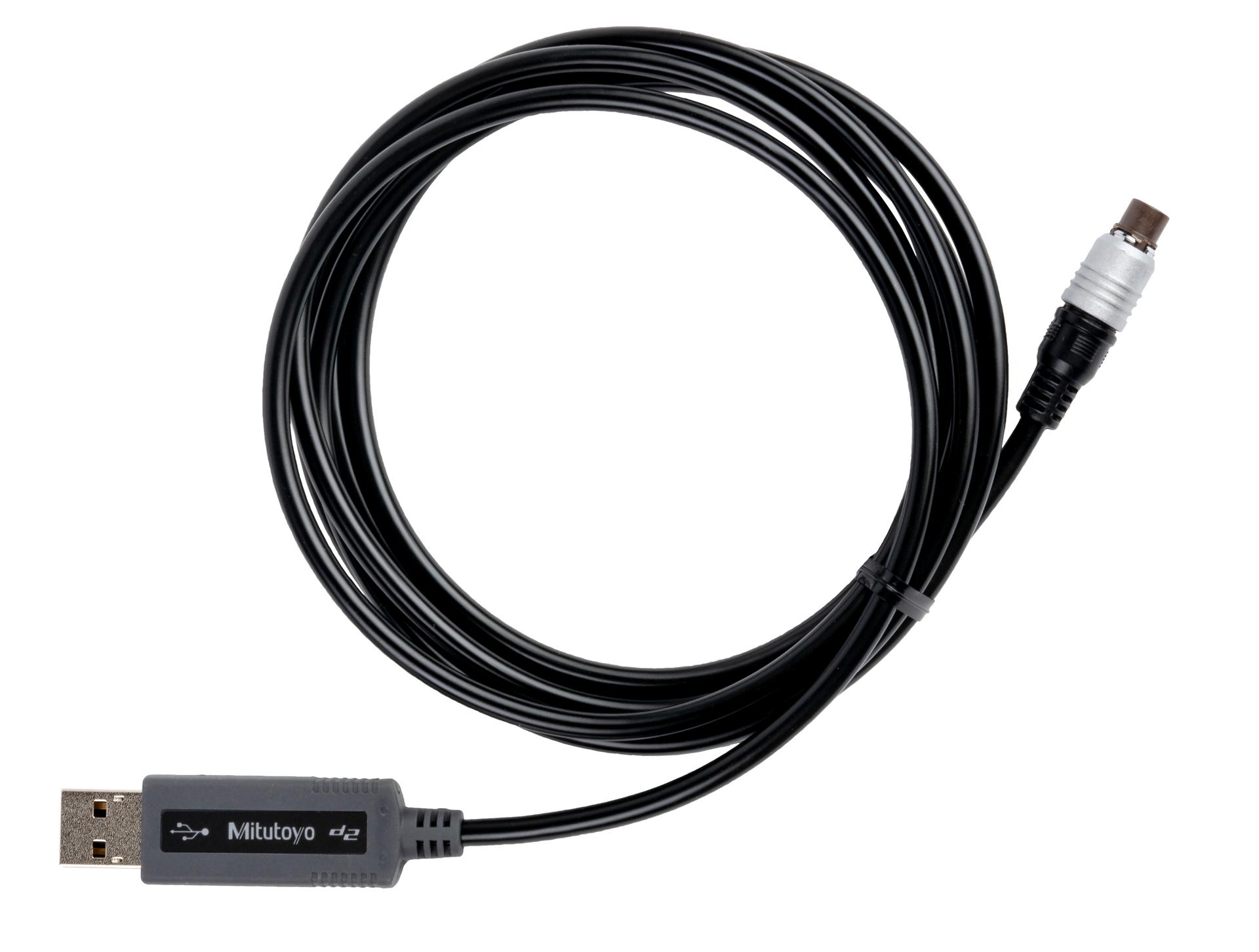Mitutoyo, 06AFM380E, USB-ITN-E, Does not incorporate a data switch, so an instrument fitted with a switch is required in order to use the instrument alone. (However, the tool can be used with USB-ITPAK.)