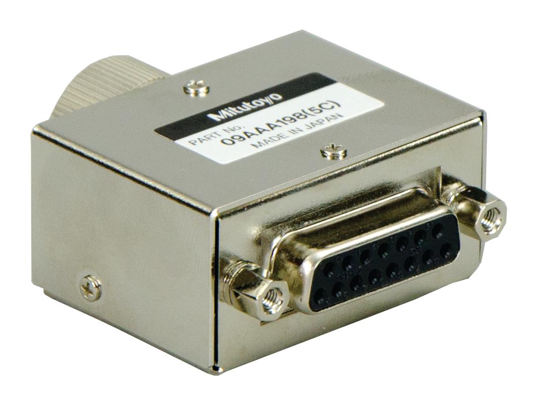 Mitutoyo, 09AAA198, Horizontal adapter 5C converts AT100 series scale signal to older counters