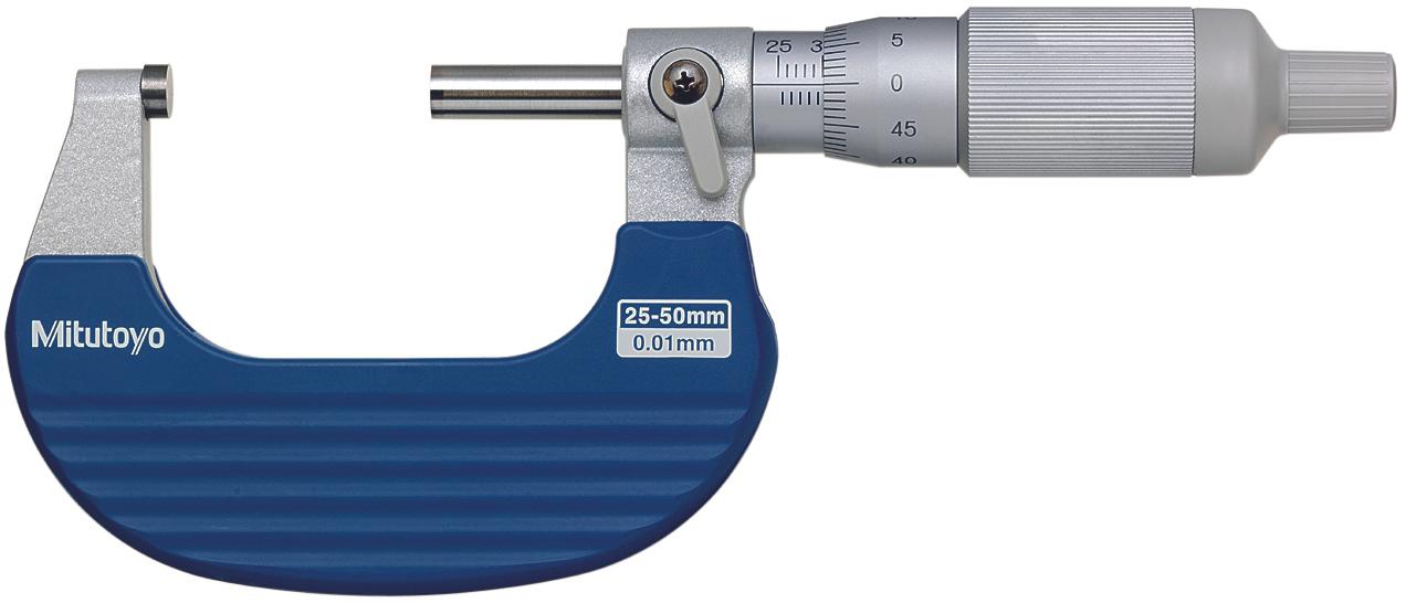 Mitutoyo, 102-702, MIC, OUTSIDE, 25-50MM, 0.01MM, RT