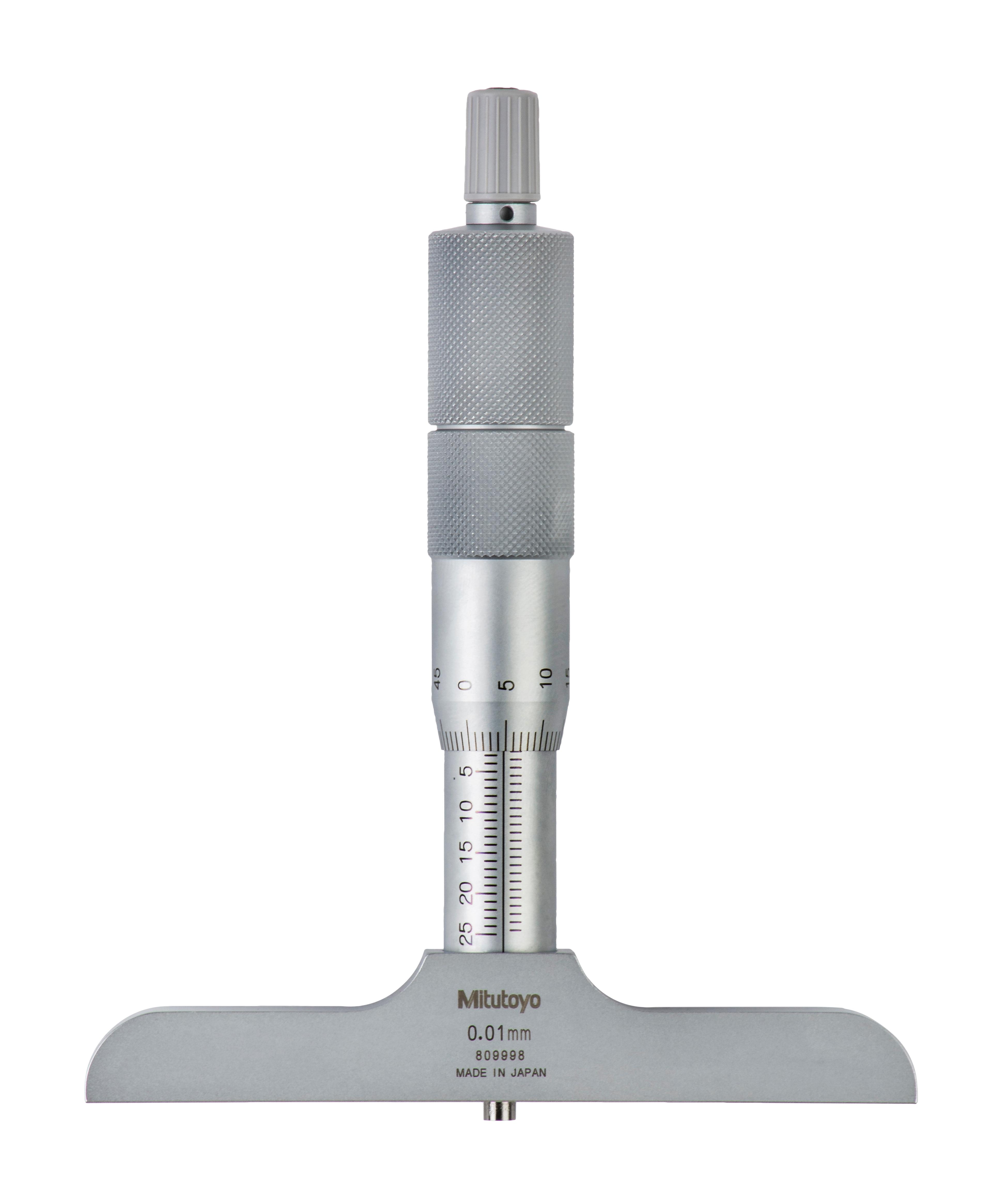 Mitutoyo, 129-115, 0-100/.01MM DEPTH MIC B-100