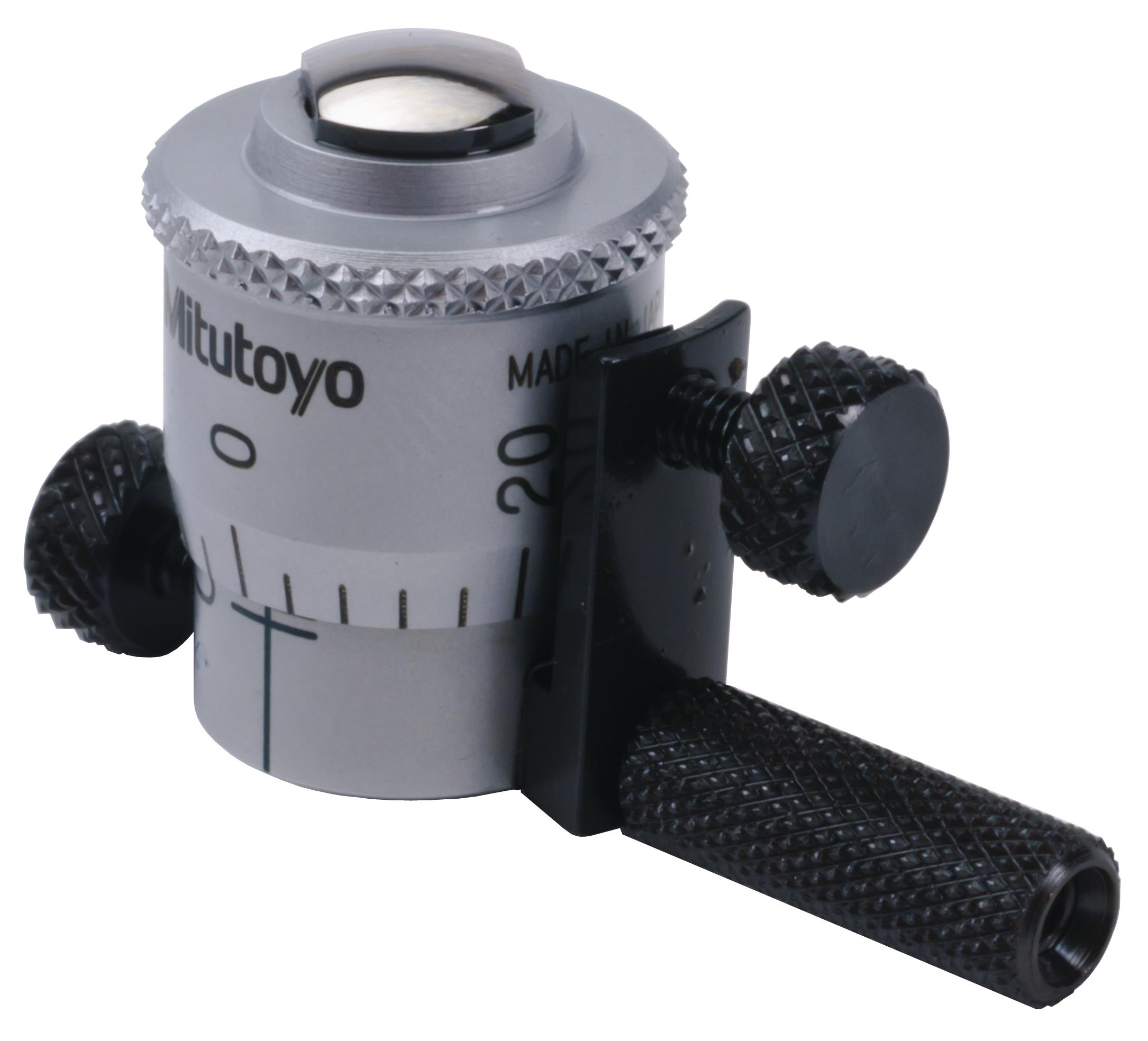 Mitutoyo, 141-002, Micrometer Head only for Mechanical Extension Rod Type Inside Micrometer 1-1.25 In, .25 Inches travel of micrometer head