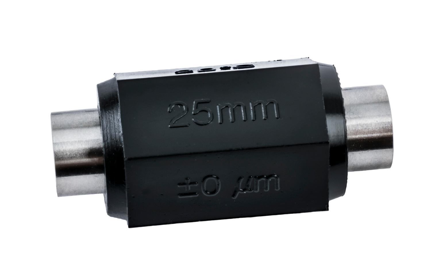 Mitutoyo, 167-101, Standard Micrometer, 25mm length, 6.35mm diameter, +/-1.5um accuracy