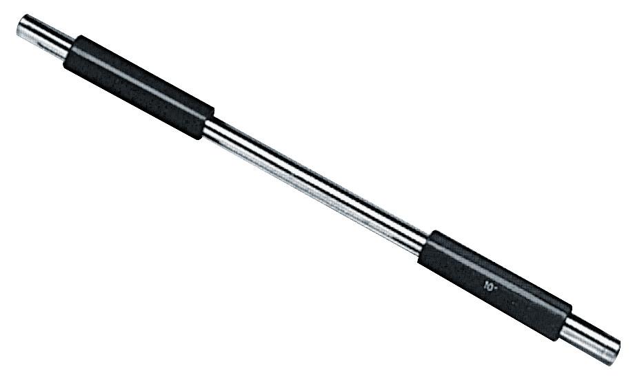 Mitutoyo, 167-150, 10 In, Micrometer Standard Bar, .37 In, Diameter
