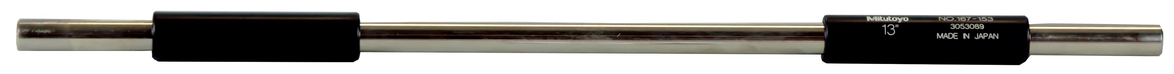 Mitutoyo, 167-153, 13 In, Micrometer Standard Bar, .37 In, Diameter