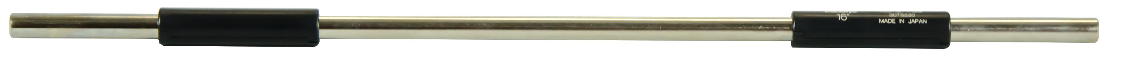 Mitutoyo, 167-156, 16 In, Micrometer Standard Bar, .37 In, Diameter