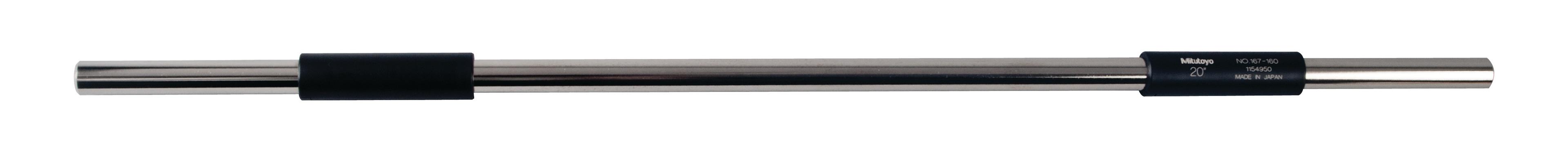 Mitutoyo, 167-160, 20 In, Micrometer Standard Bar, .47 In, Diameter