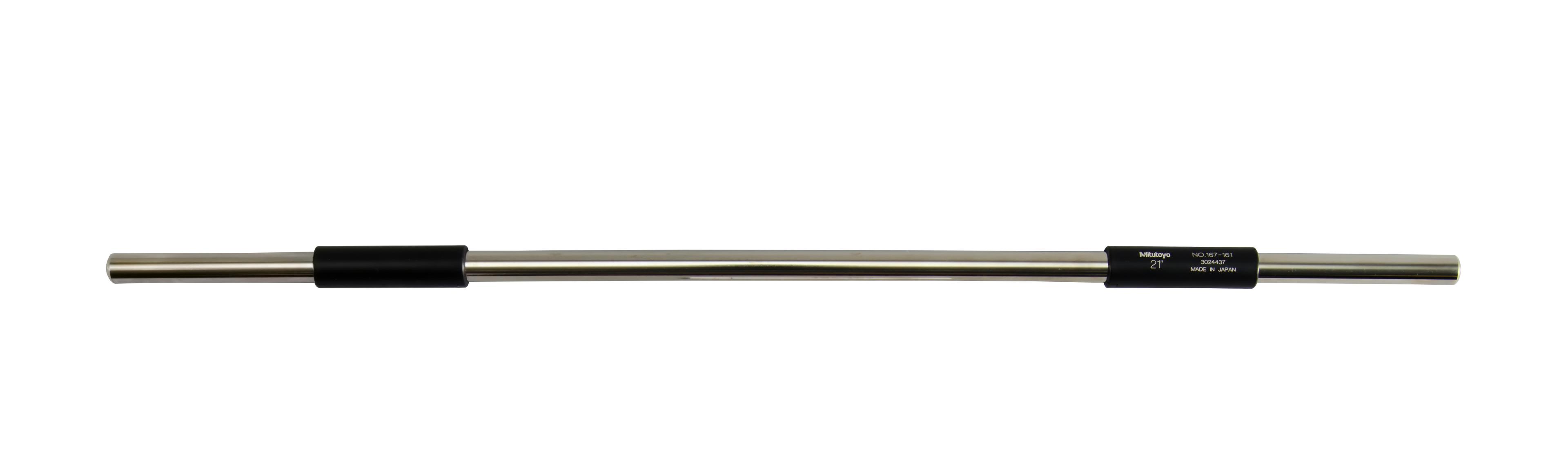 Mitutoyo, 167-161, 21 In, Micrometer Standard Bar, .47 In, Diameter