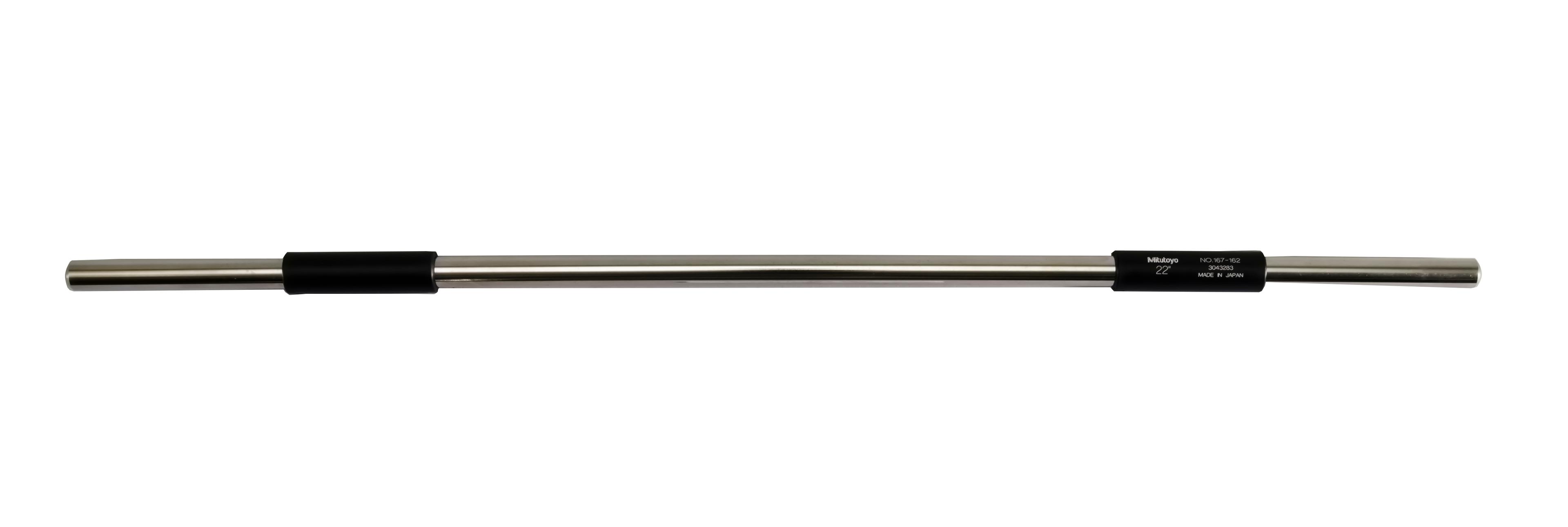 Mitutoyo, 167-162, 22 In, Micrometer Standard Bar, .47 In, Diameter