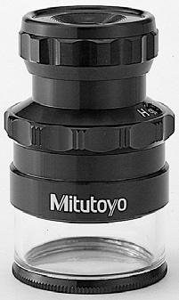 Mitutoyo, 183-304, 8X-16X Zoom Loupe magnifier, inch/metric reticle provided