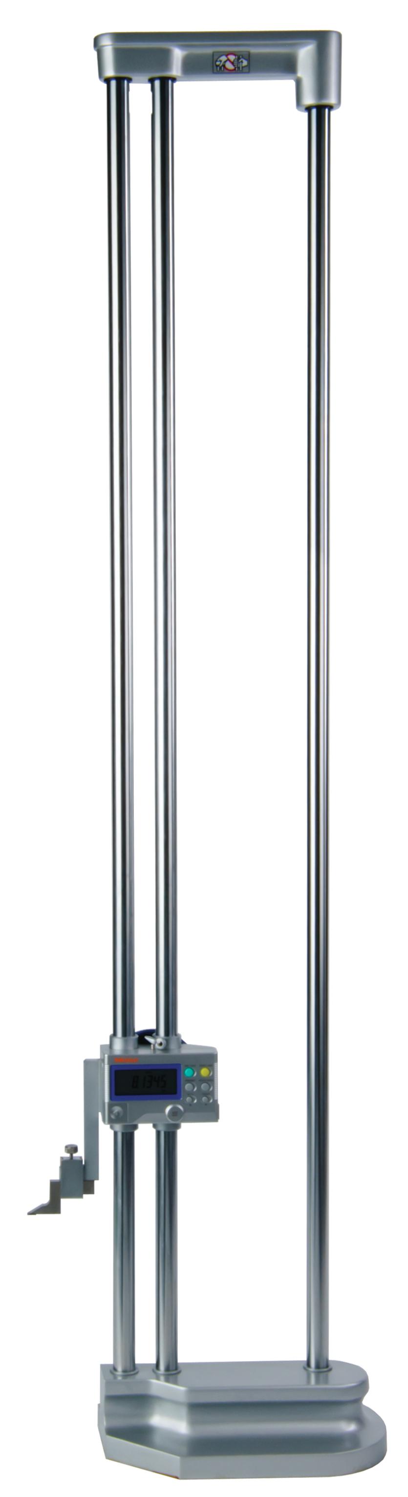 Mitutoyo, 192-633-10, 0-40 In/1000mm,  .0005 In/.0002 In/0.01mm/0.005mm, Standard Type Digimatic Height Gage, With SPC Output