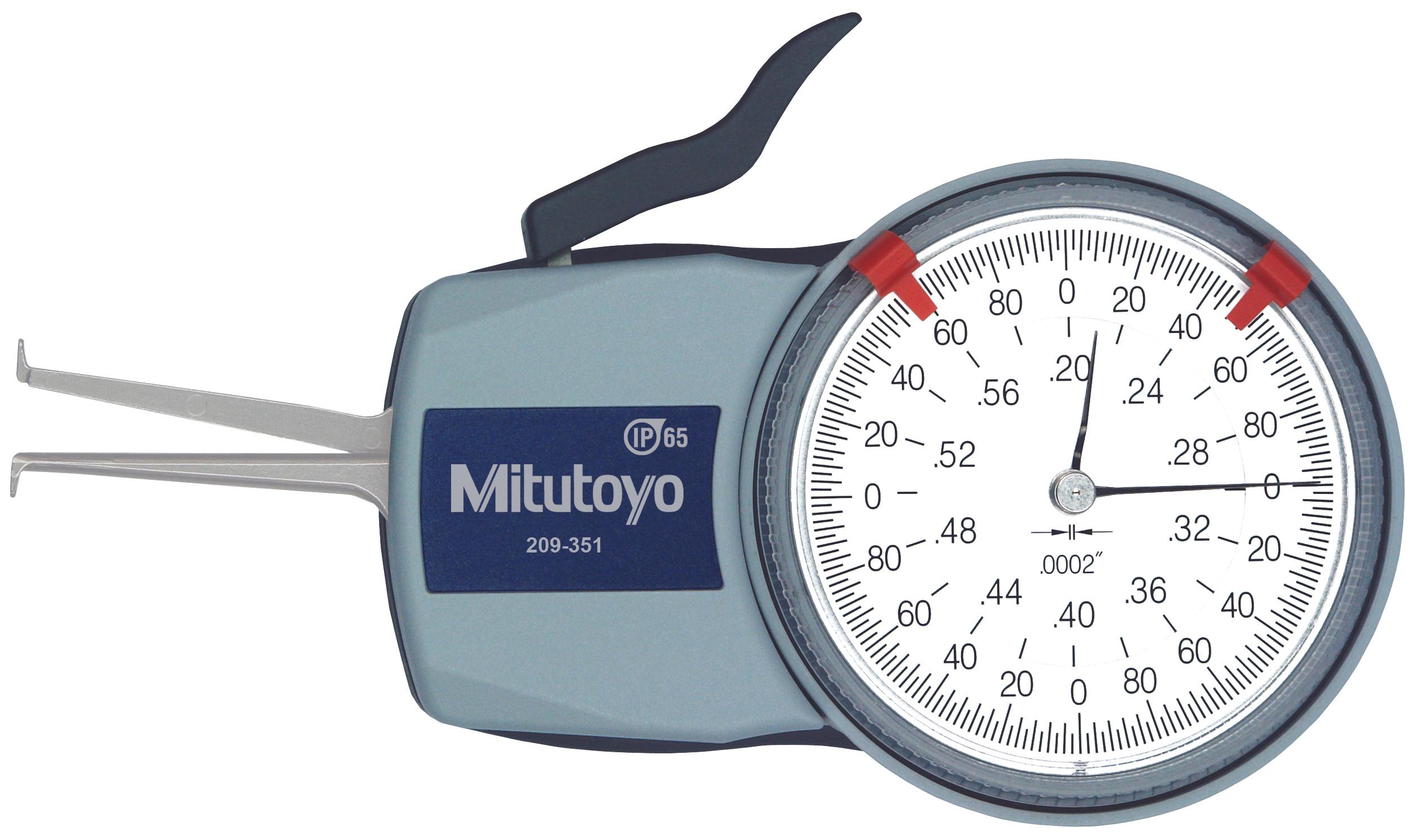 Mitutoyo, 209-351, DIAL CALIPER GAGE  CGGI .2-.6 In