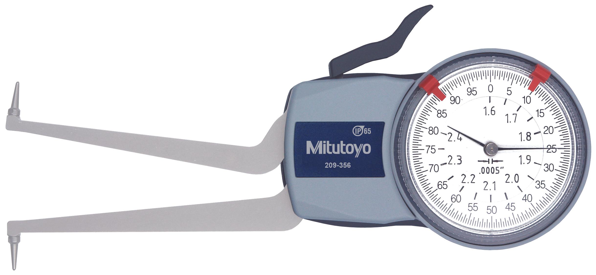 Mitutoyo, 209-356, DIAL CALIPER GAGE 1.6-2.4 In