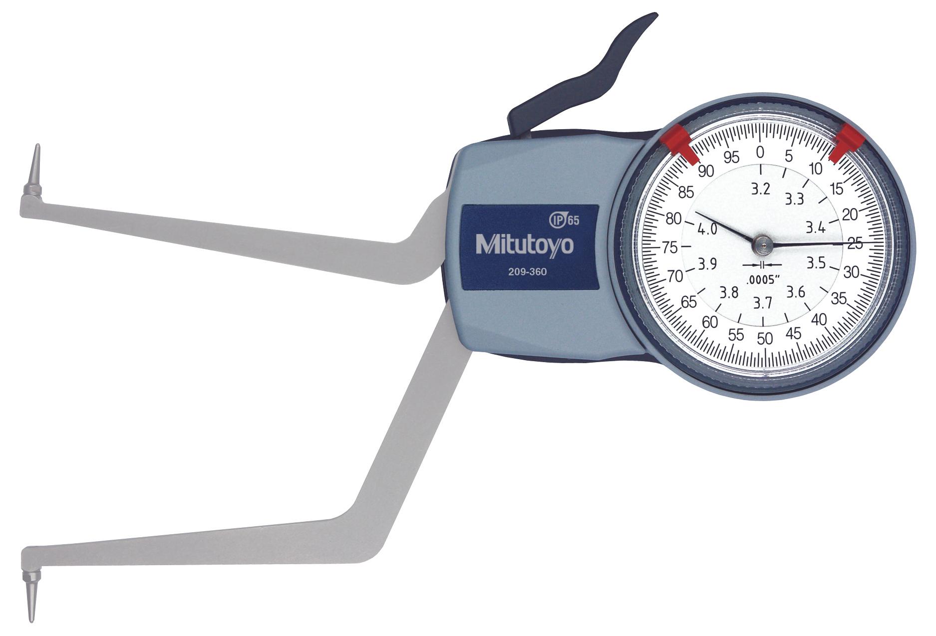 Mitutoyo, 209-360, DIAL CALIPER GAGE  -  CGGI 3.2-4.0"