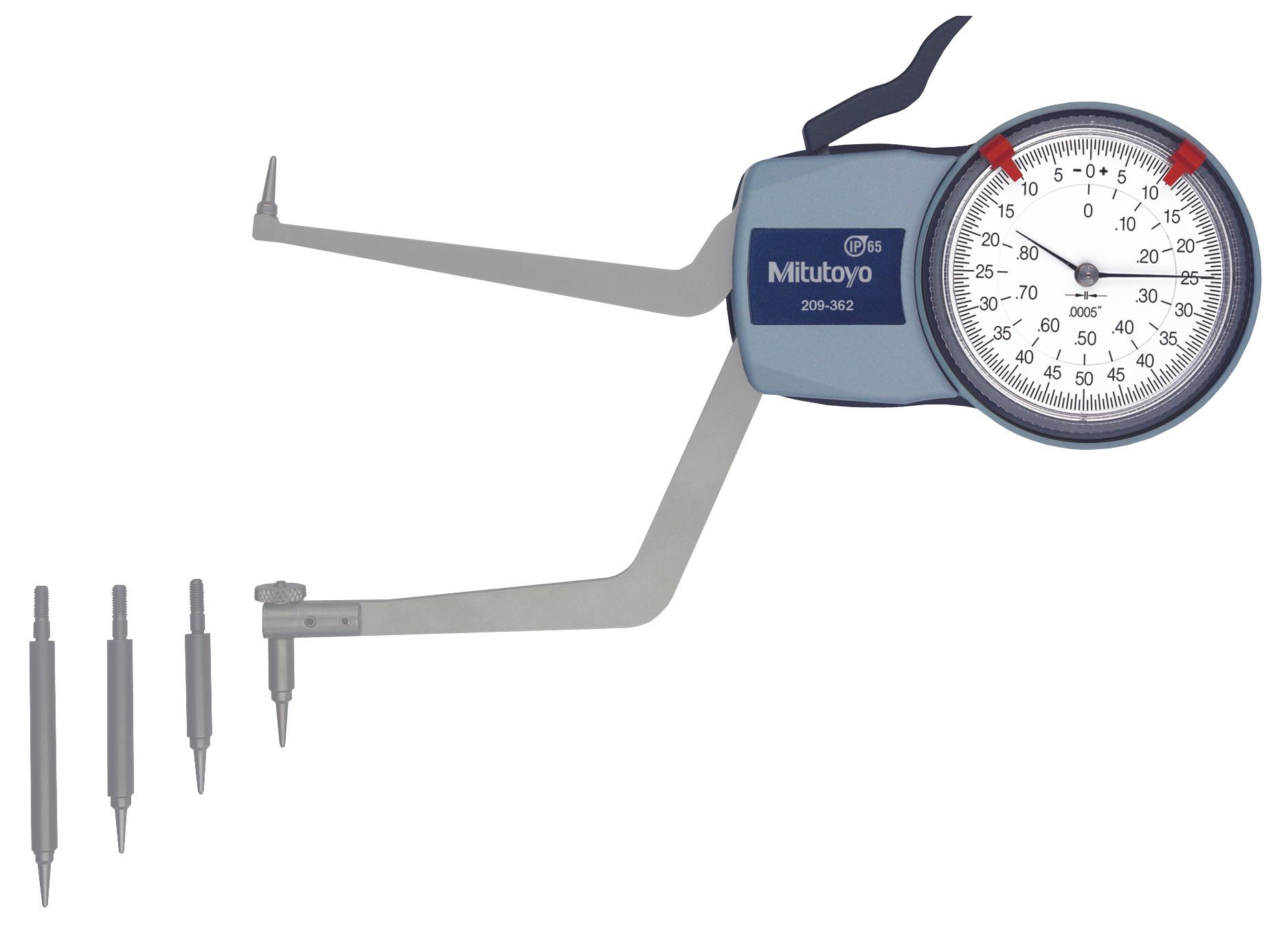Mitutoyo, 209-362, DIAL CALIPER GAGE  -  CGGI 3.6-5.6"