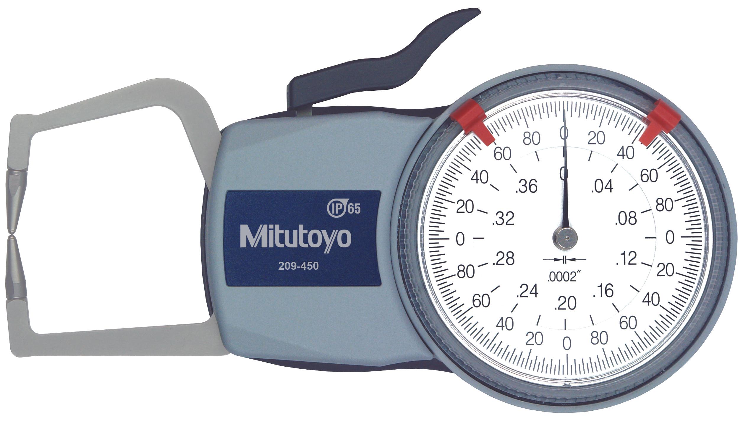 Mitutoyo, 209-450, DIAL CALIPER GAUGE  CGGO 0-.4"