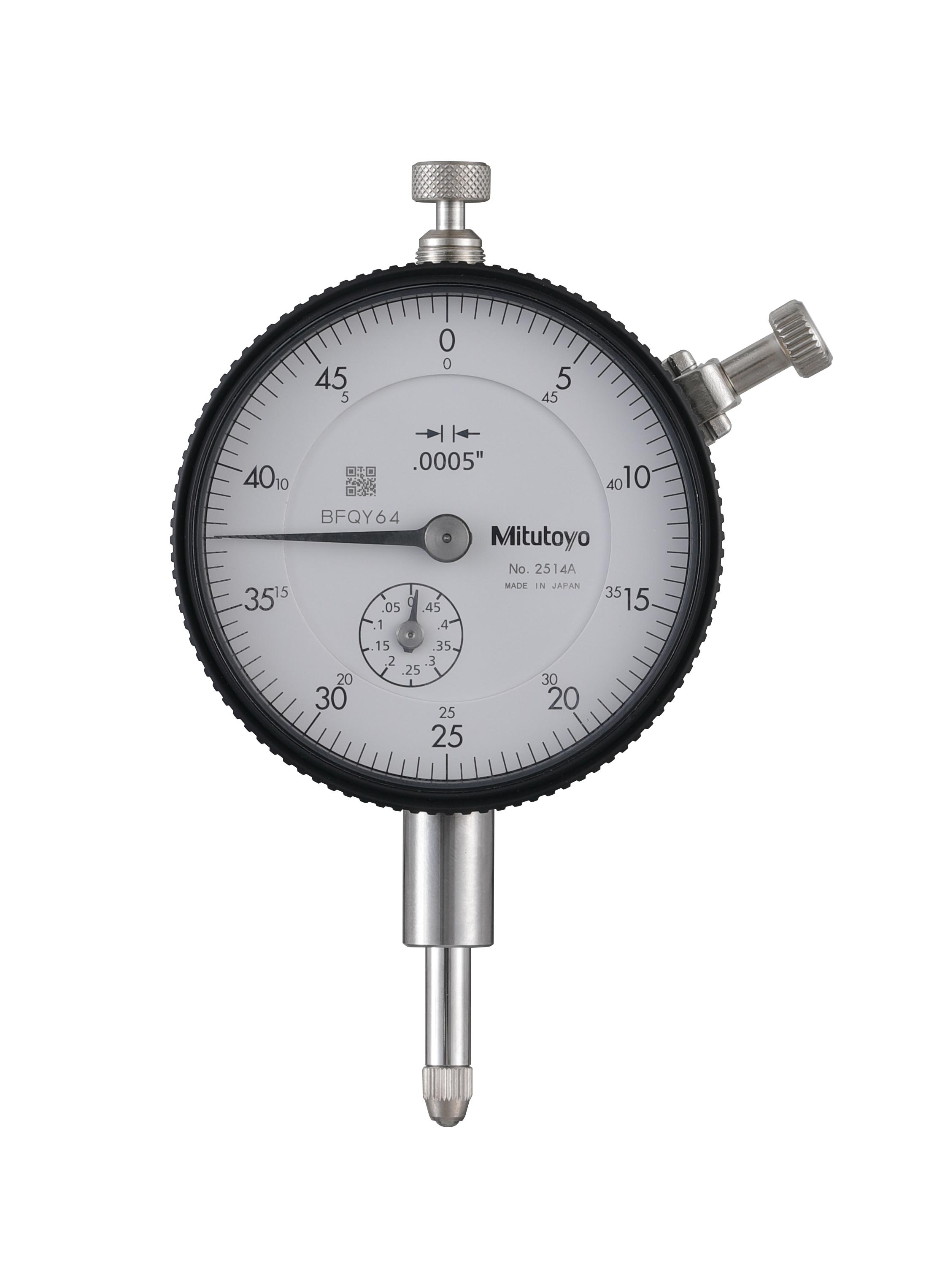 Mitutoyo, 2514A, DIAL INDICATOR, .0005-.5 In
