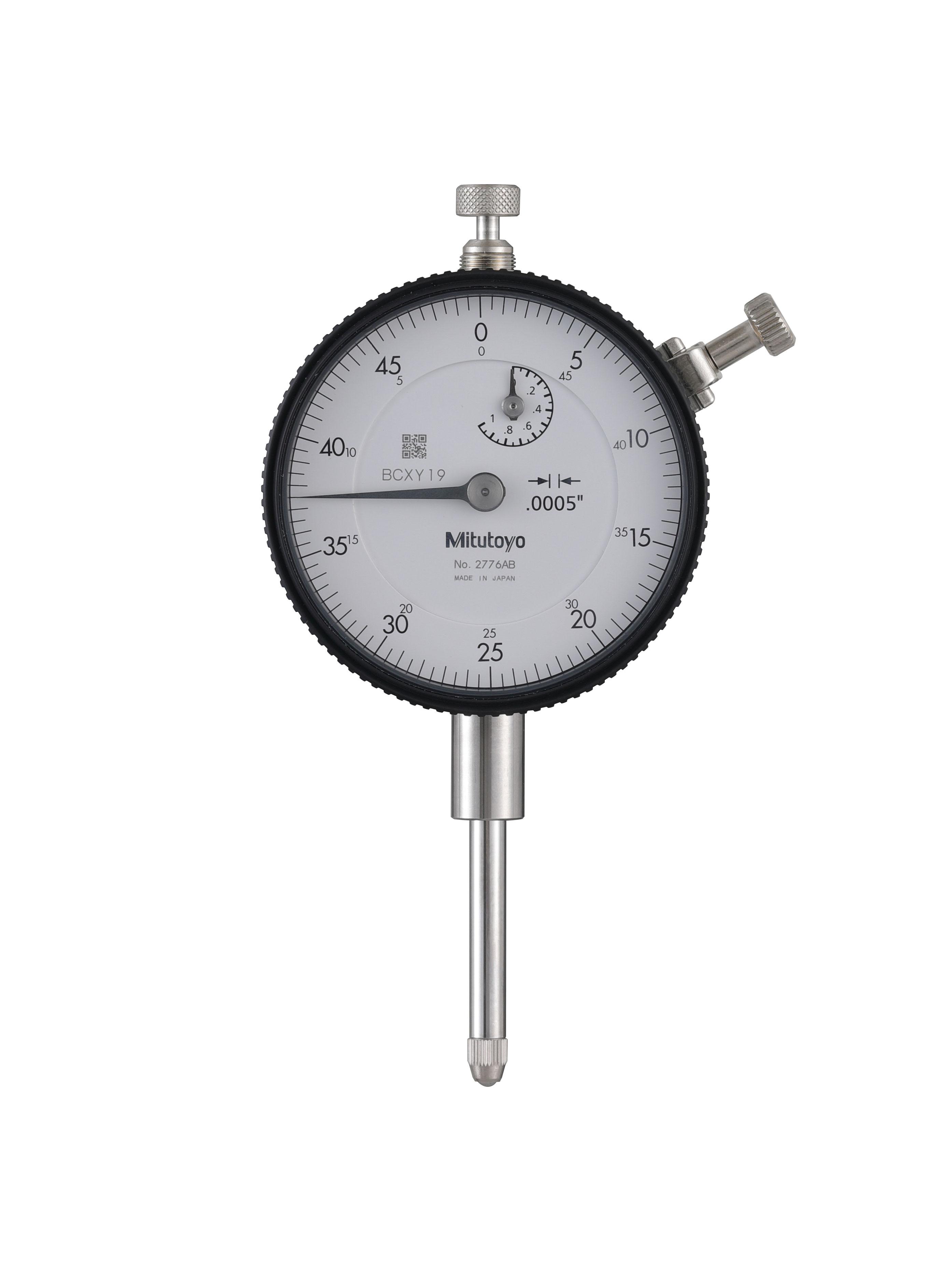 Mitutoyo, 2776AB, DIAL INDICATOR, FB, .0005-1 In
