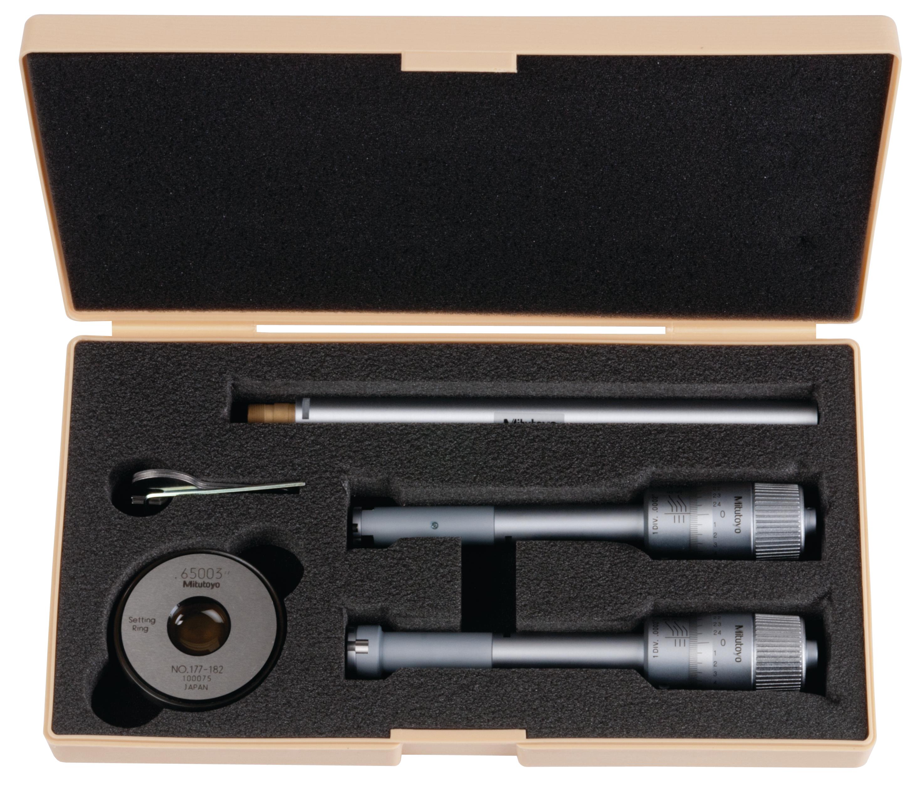 Mitutoyo, 368-995, HOLTEST, SET, TYPE II, R, 0.5 - .8 In
