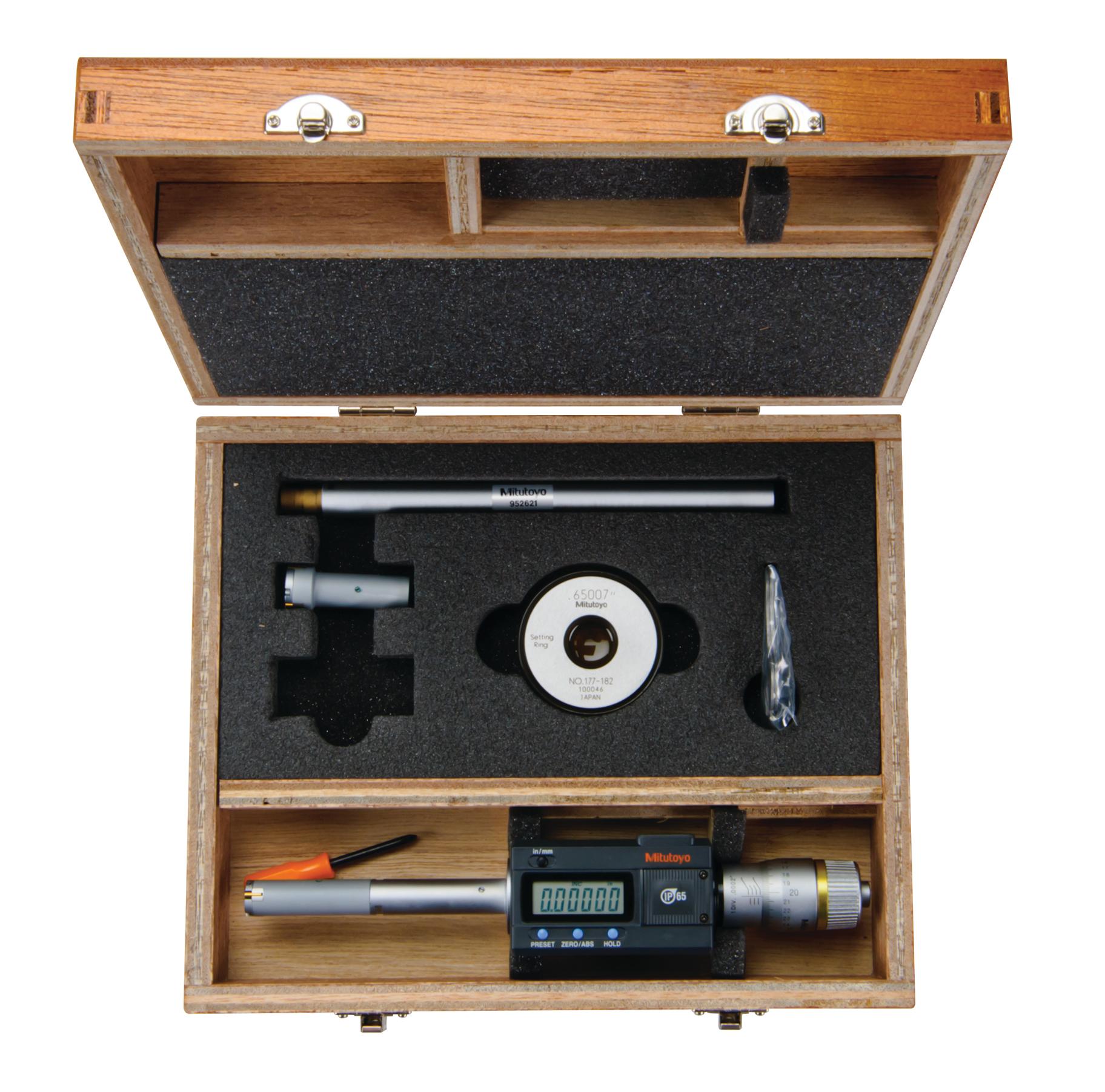 Mitutoyo, 468-977, HOLTEST, DIGI, HEAD SET, 0.5 In- 0.8 In