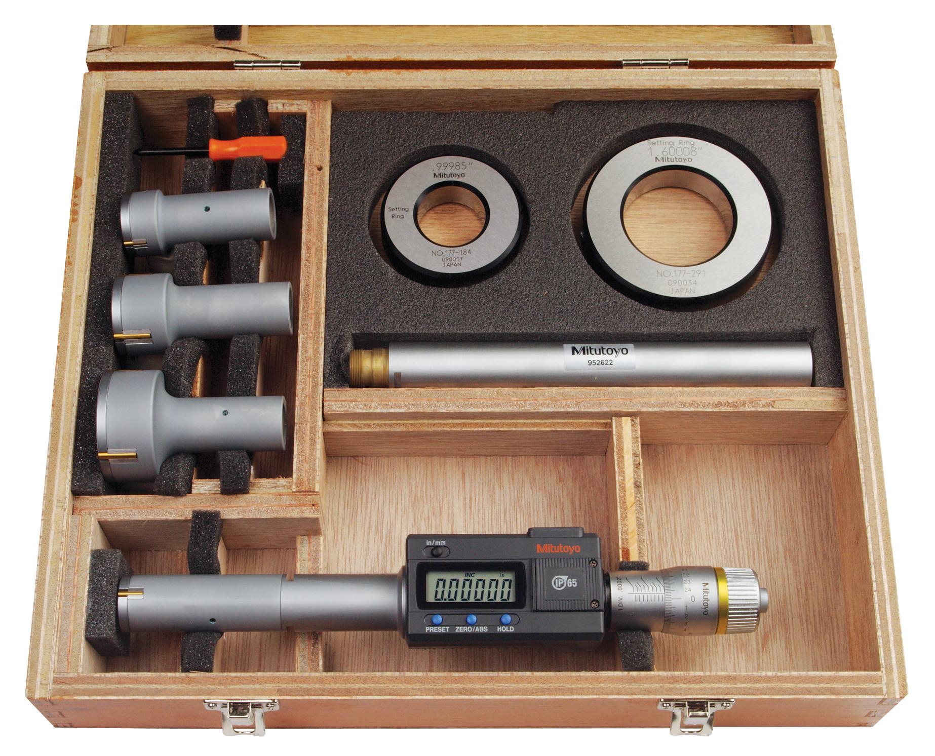 Mitutoyo, 468-978, HOLTEST, DIGI, HEAD SET, 0.8 In - 2 In