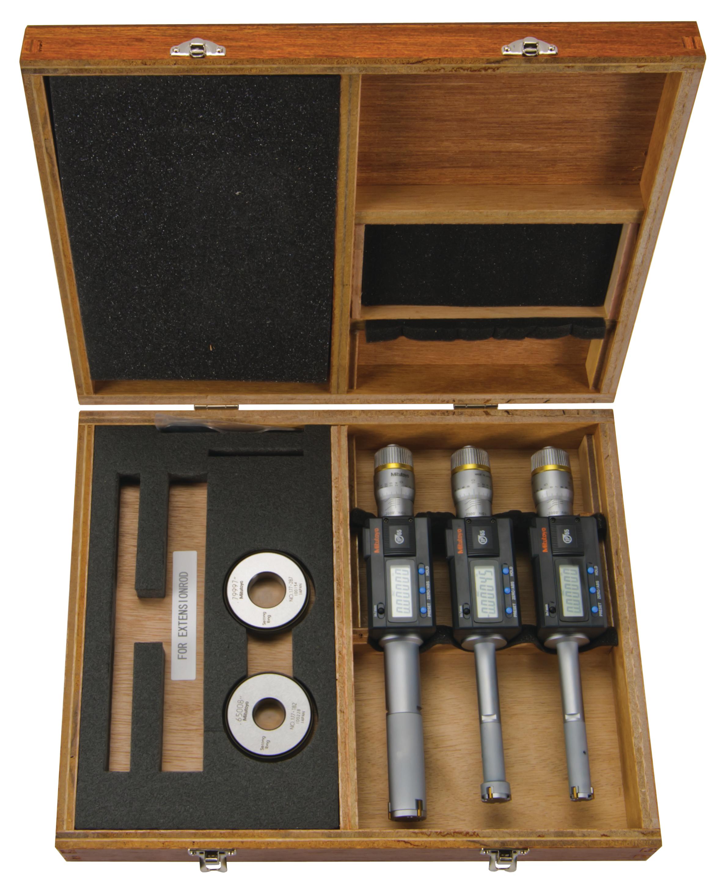 Mitutoyo, 468-987, HOLTEST, DIGI, UNIT-SET, 0.5 In - 1 In