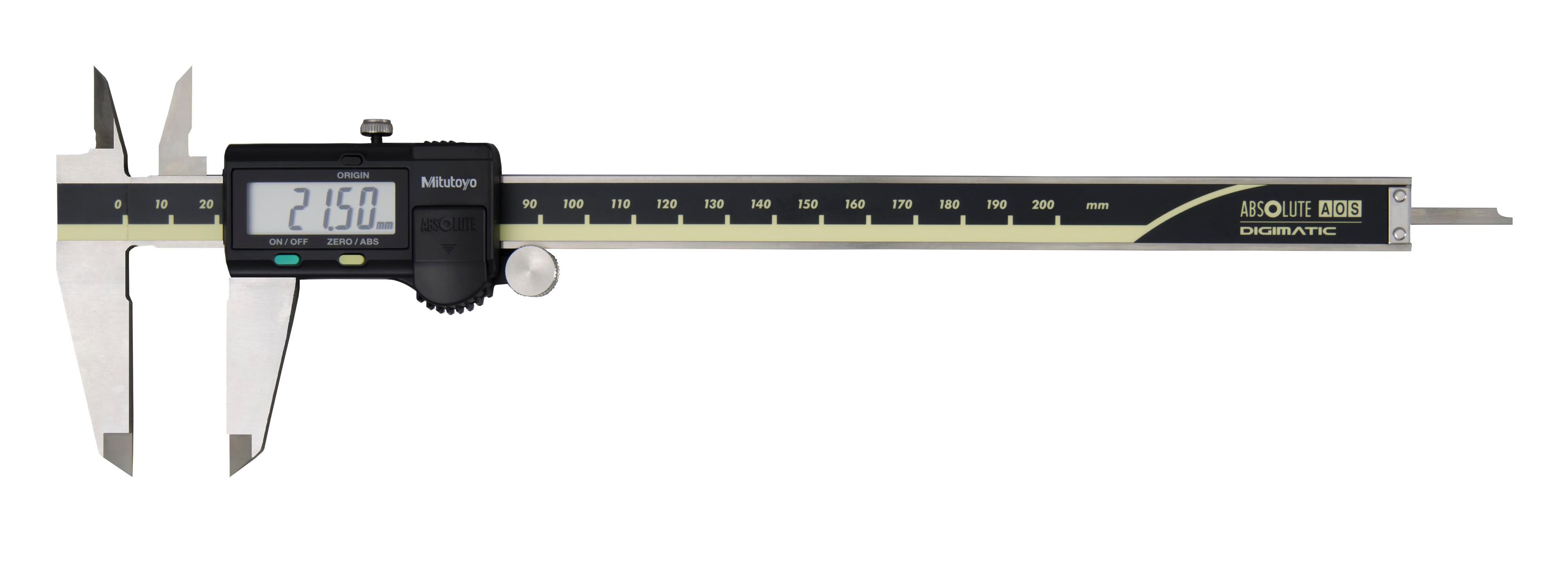 Mitutoyo, 500-152-30, 0-200mm, 0.01mm ABSOLUTE AOS Digimatic Caliper, With SPC Data Output