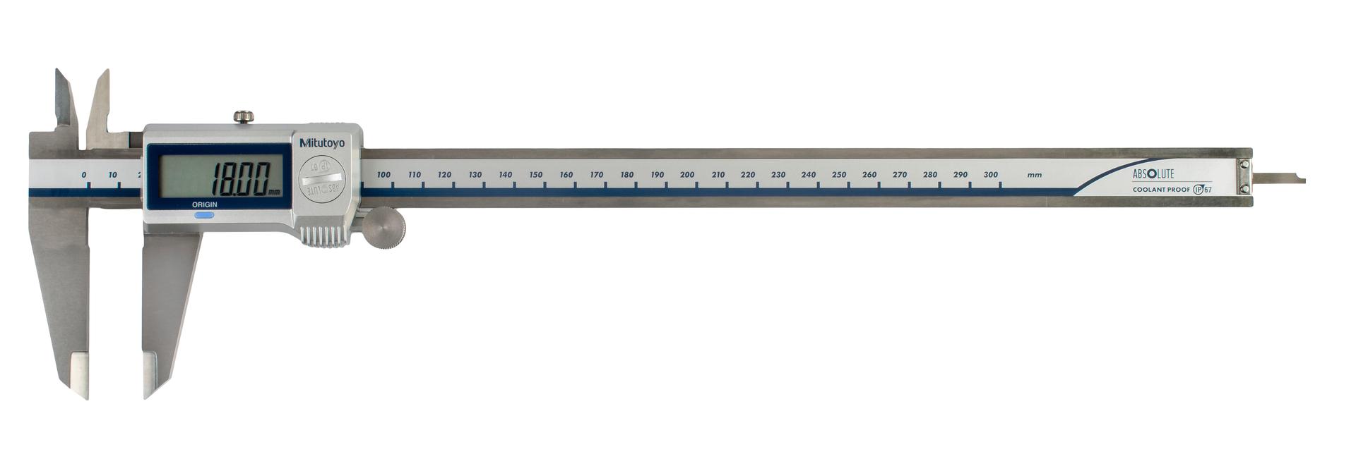 Mitutoyo, 500-704-20, CALIPER, DIGIMATIC, 0-300MM, IP67, 0.01MM, NO SPC