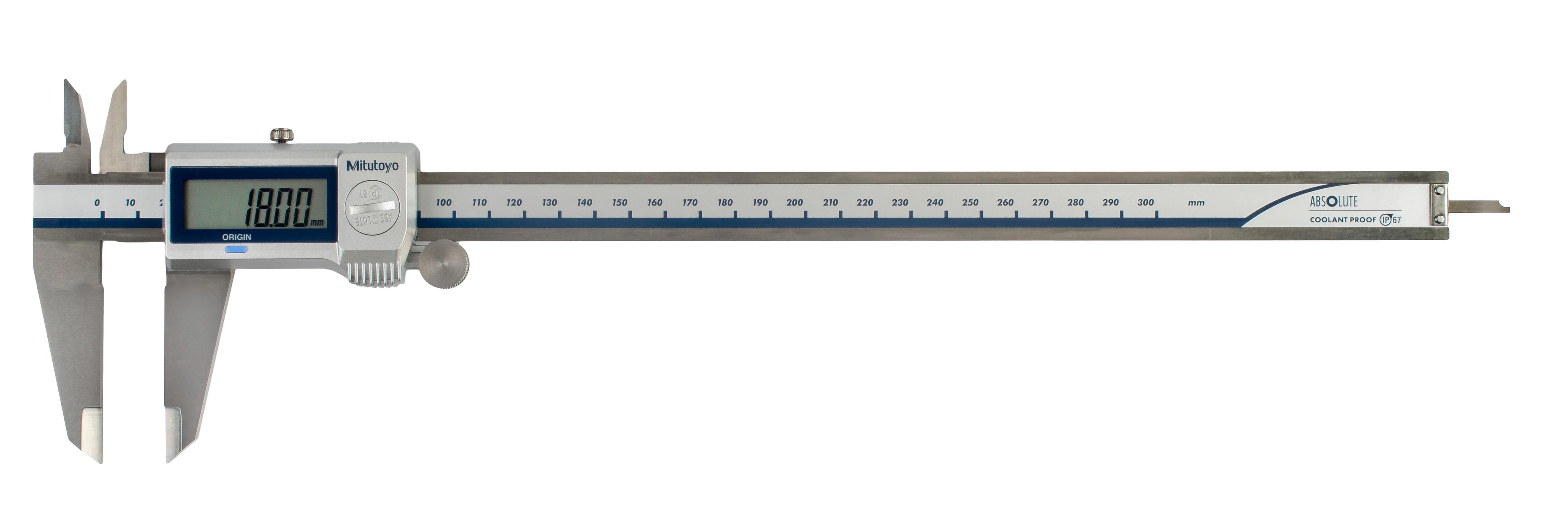 Mitutoyo, 500-704-20, CALIPER, DIGIMATIC, 0-300MM, IP67, 0.01MM, NO SPC