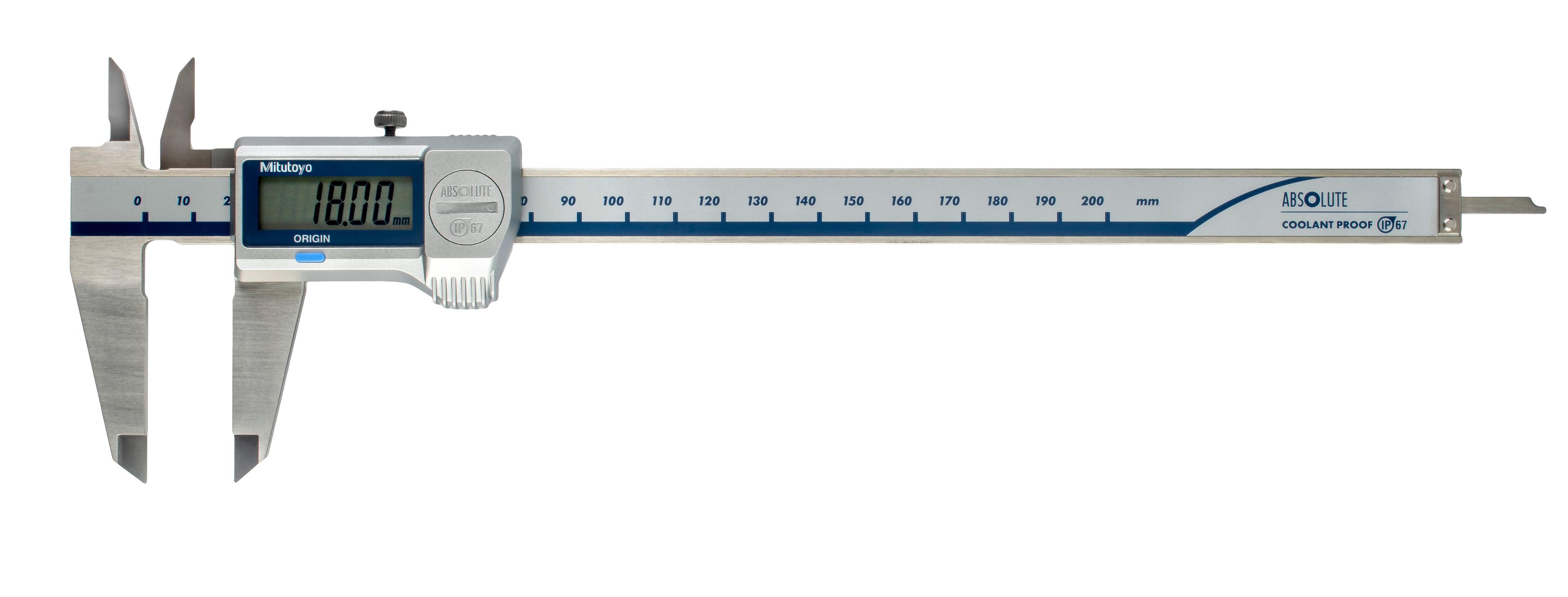 Mitutoyo, 500-707-20, CALIPER, DIGIMATIC, 0-200MM, IP67, 0.01MM, NO SPC