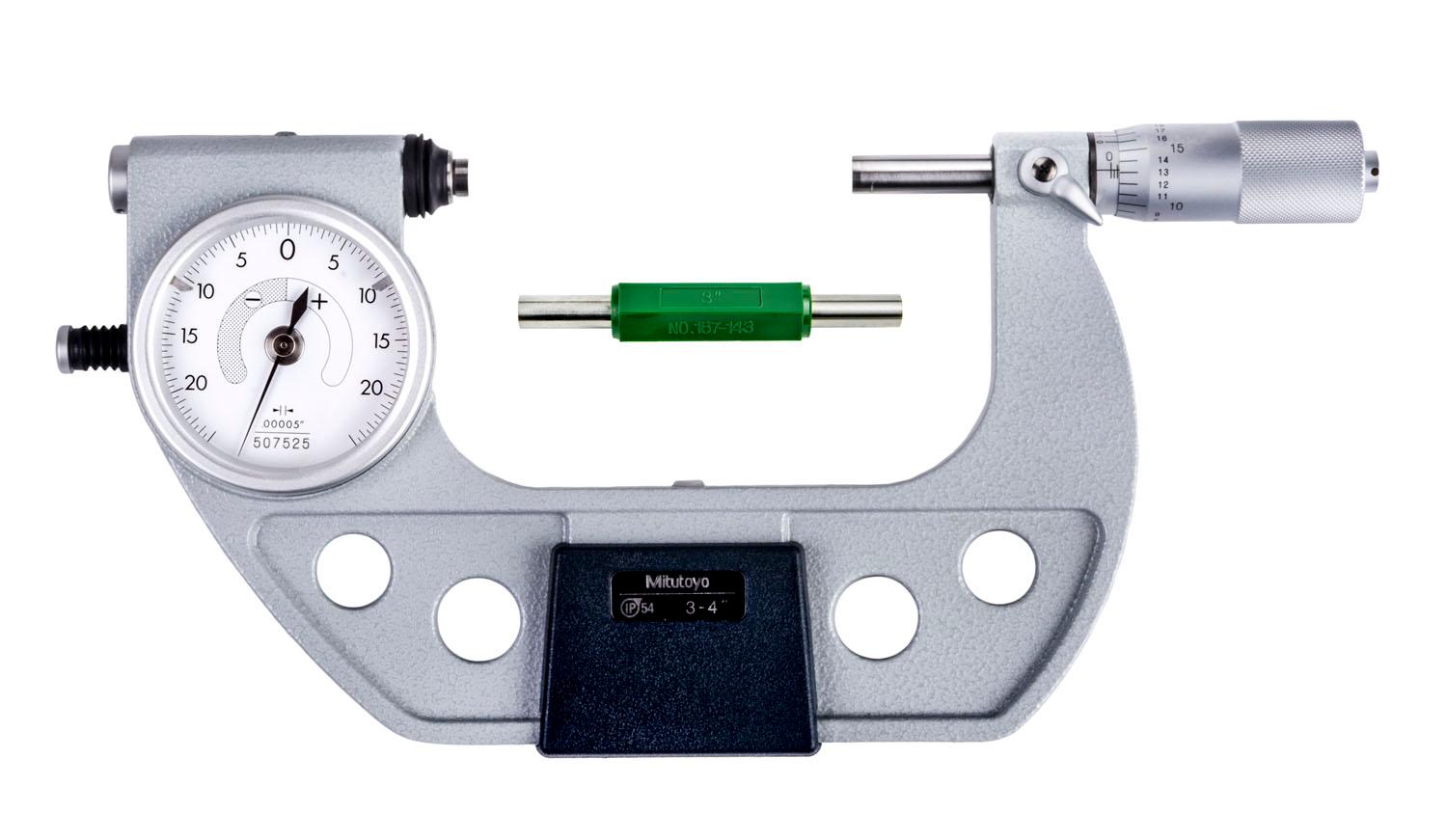 Mitutoyo, 510-134, INDICATING MIC 4 In