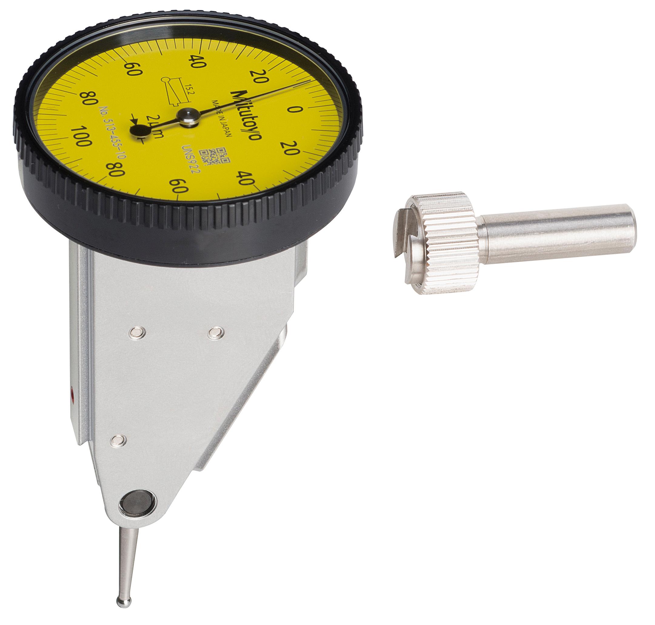 Mitutoyo, 513-455-10E, DIAL TI, BASIC SET, VERTICAL, 0.2 MM, 0.002 MM GRAD, YELLOW DIAL