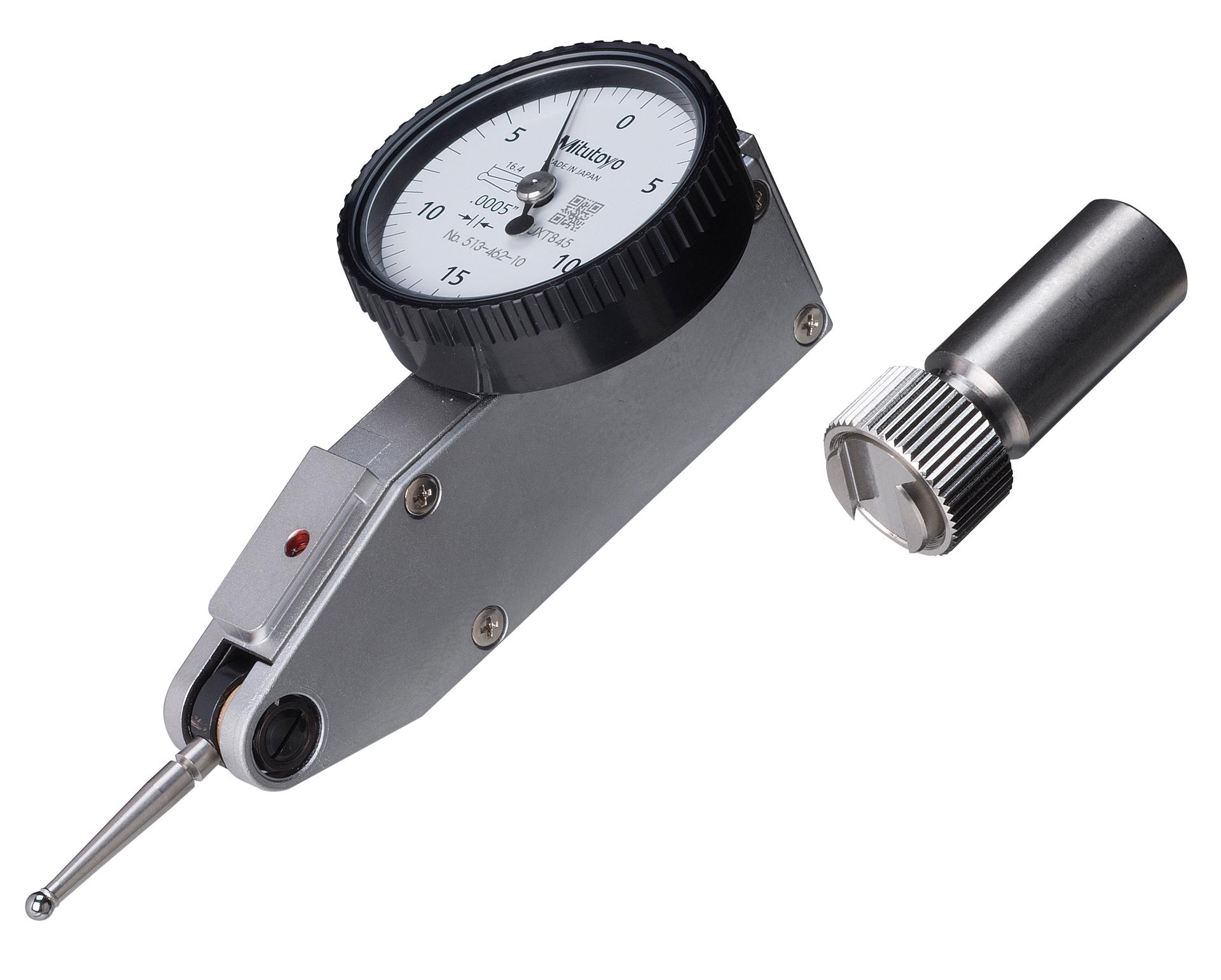 Mitutoyo, 513-462-10E, DIAL TI, BASIC SET, STANDARD (COMPACT), .03 IN, .0005 IN GRAD, WHITE DIAL