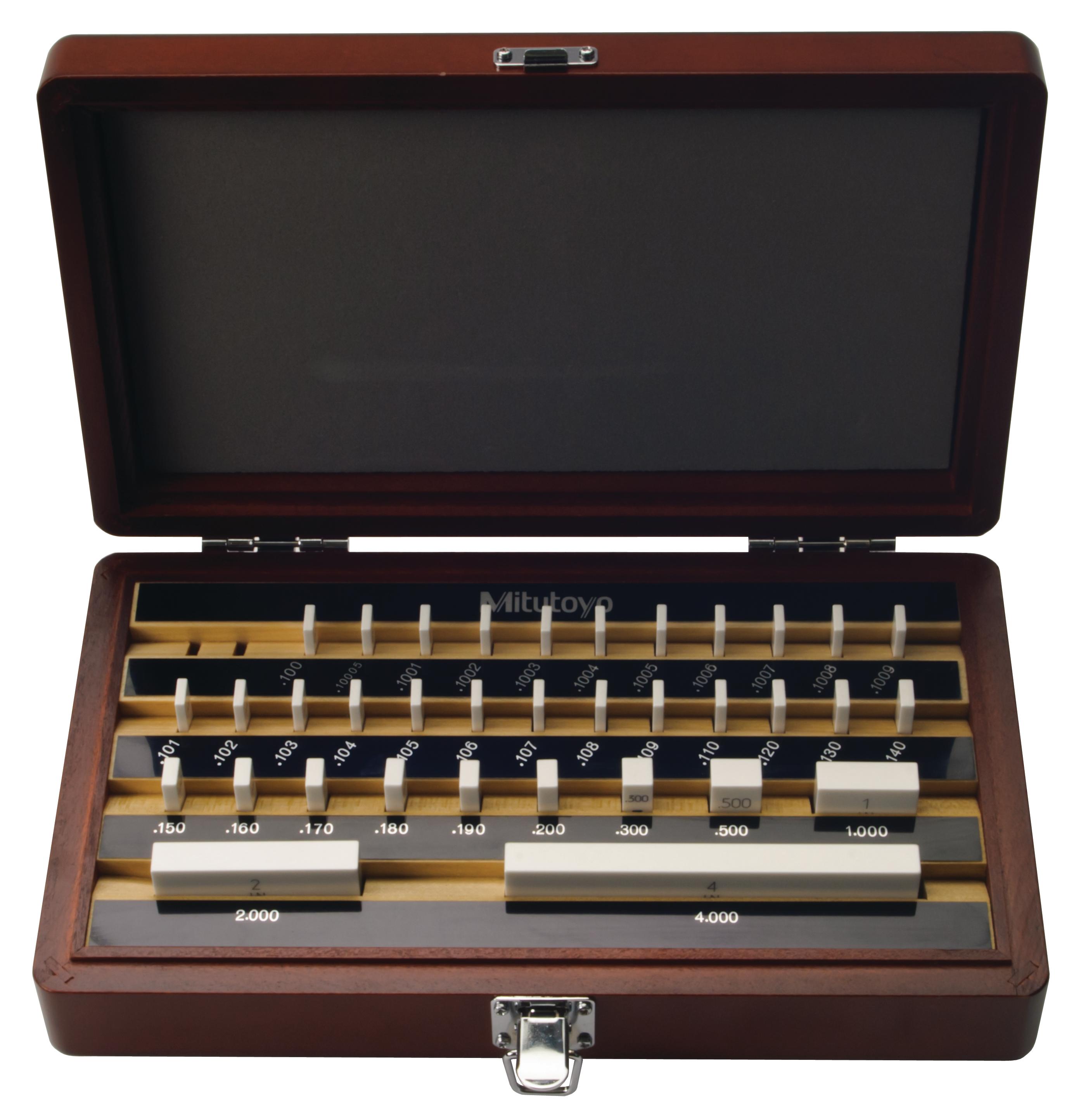 Mitutoyo, 516-314-26, 35 PCS/SET, IN, CERAMIC,RECT,ASME0
