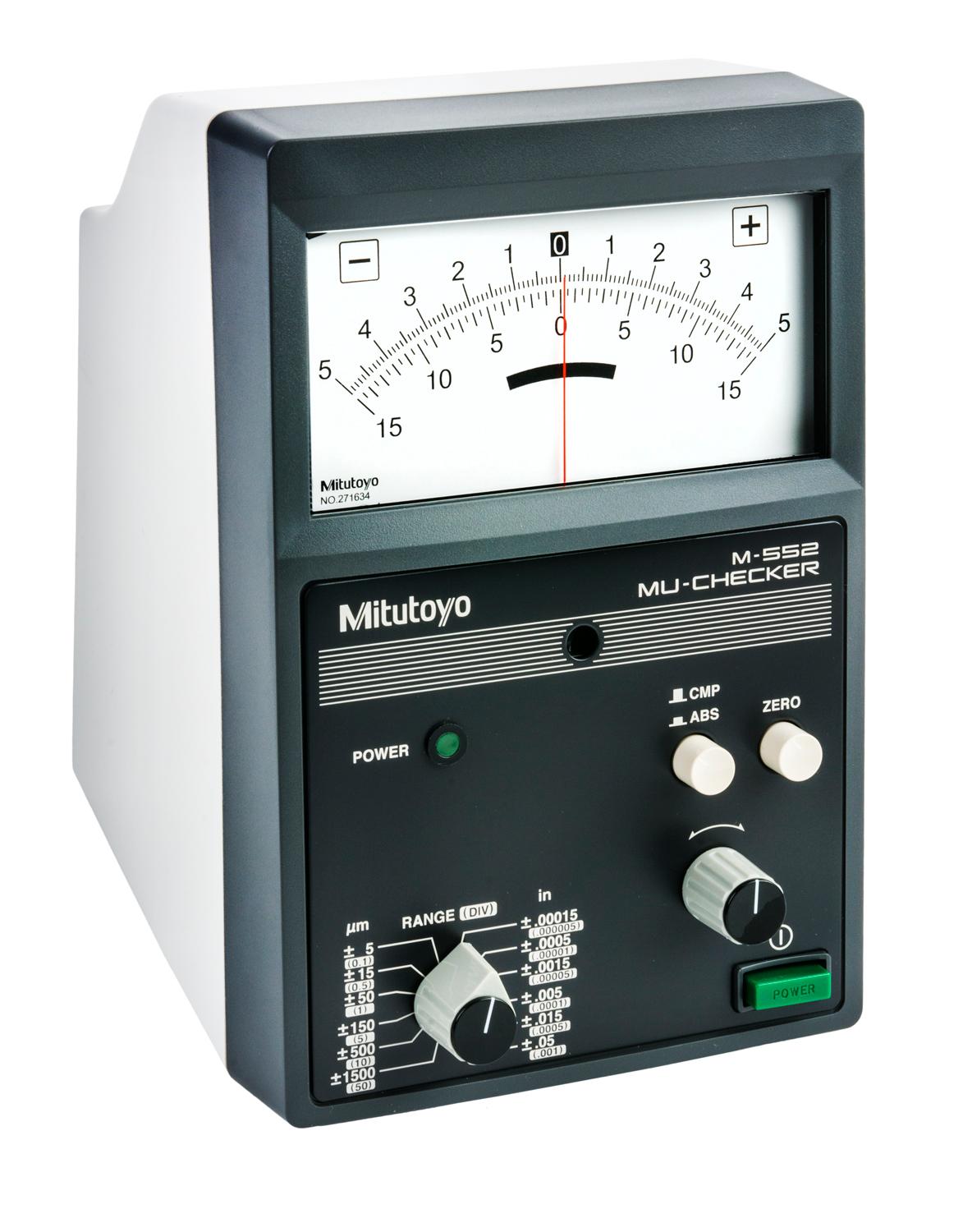 Mitutoyo, 519-552A, Mu-checker, analog/digital electronic micrometer, standard type(1probe required)