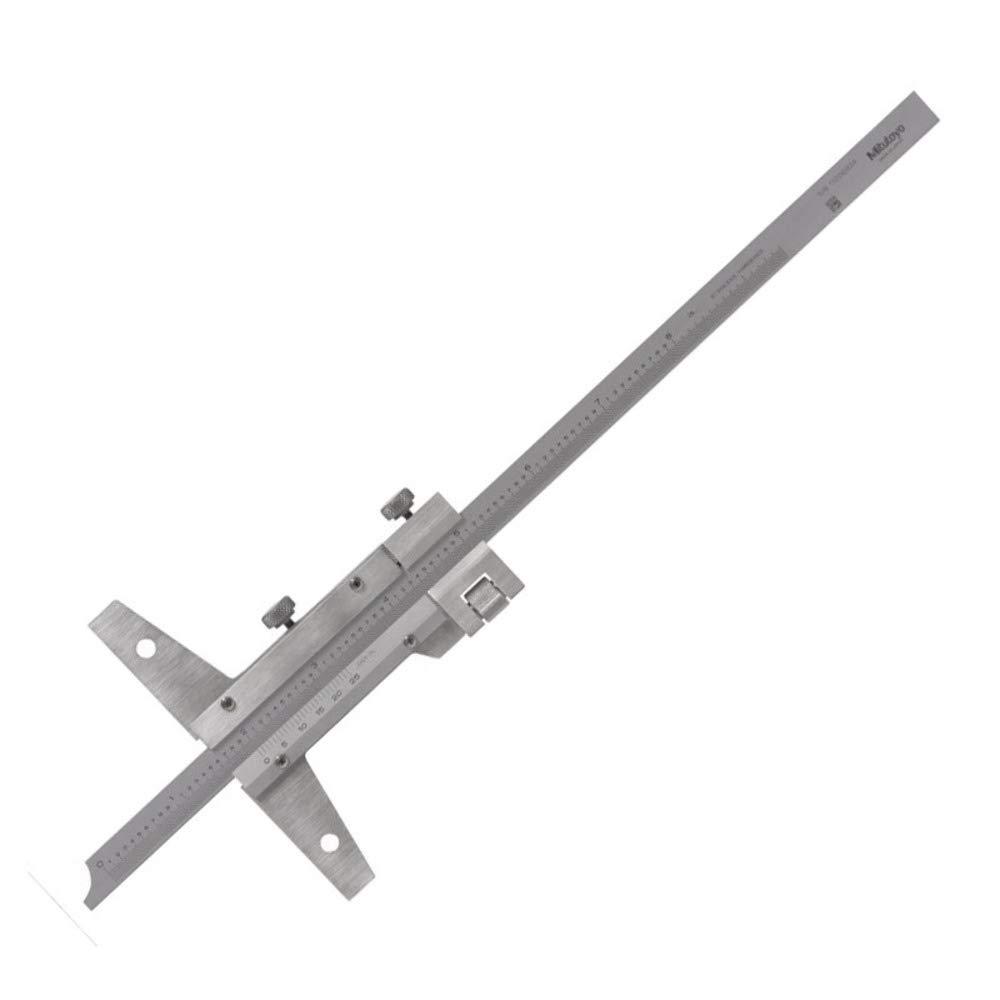 Mitutoyo, 527-112, VERNIER DEPTH GAGE, 8", FINE ADJ