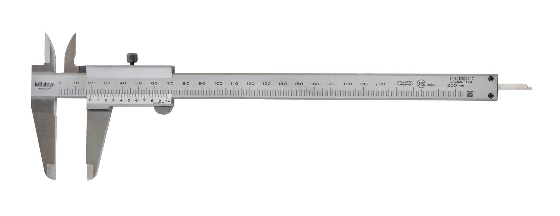 Mitutoyo, 530-123, VERNIER CALIPER, 200MM