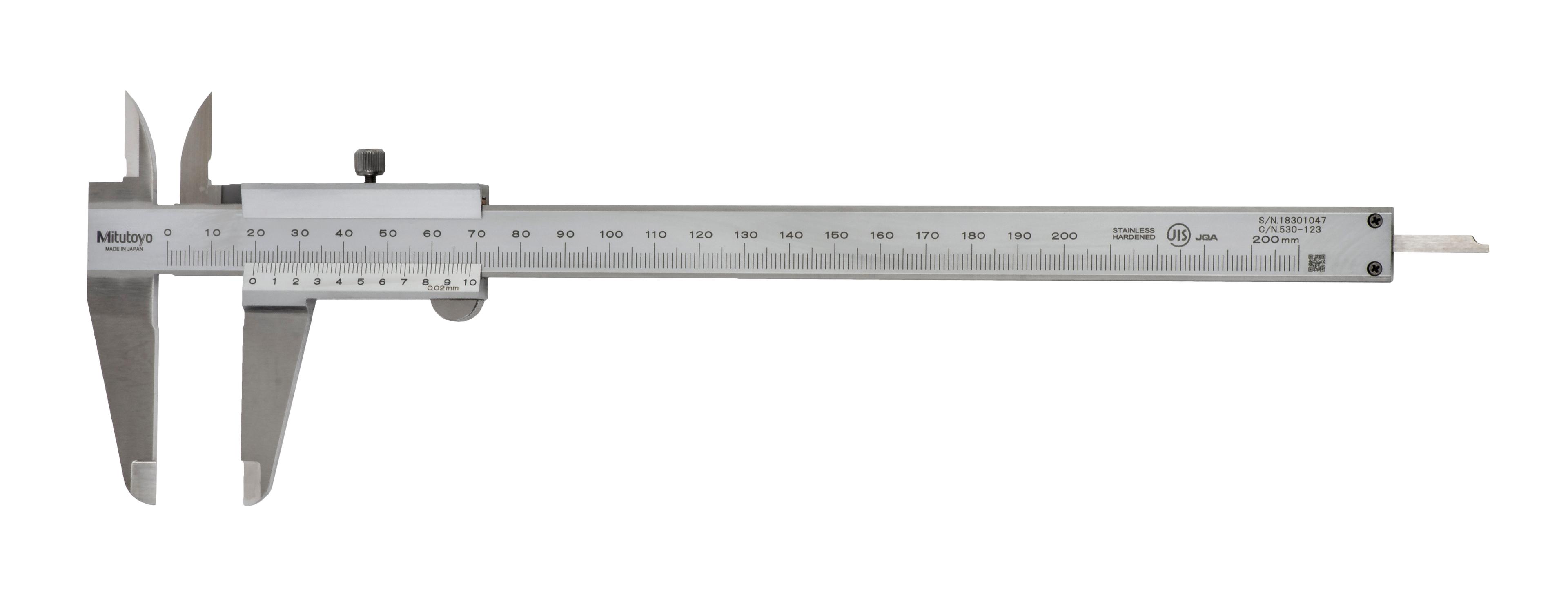 Mitutoyo, 530-123, VERNIER CALIPER, 200MM