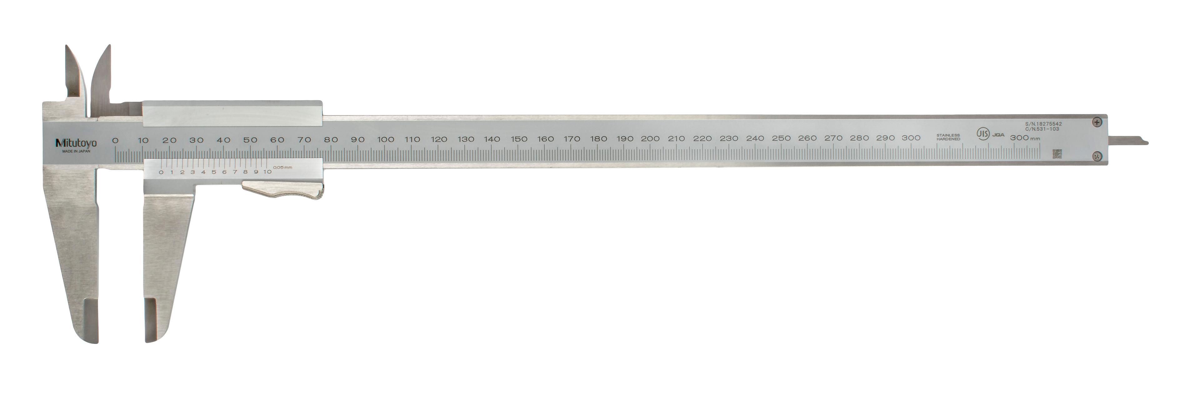 Mitutoyo, 531-103, VERNIER CALIPER, 300MM, THUMB CLAMP